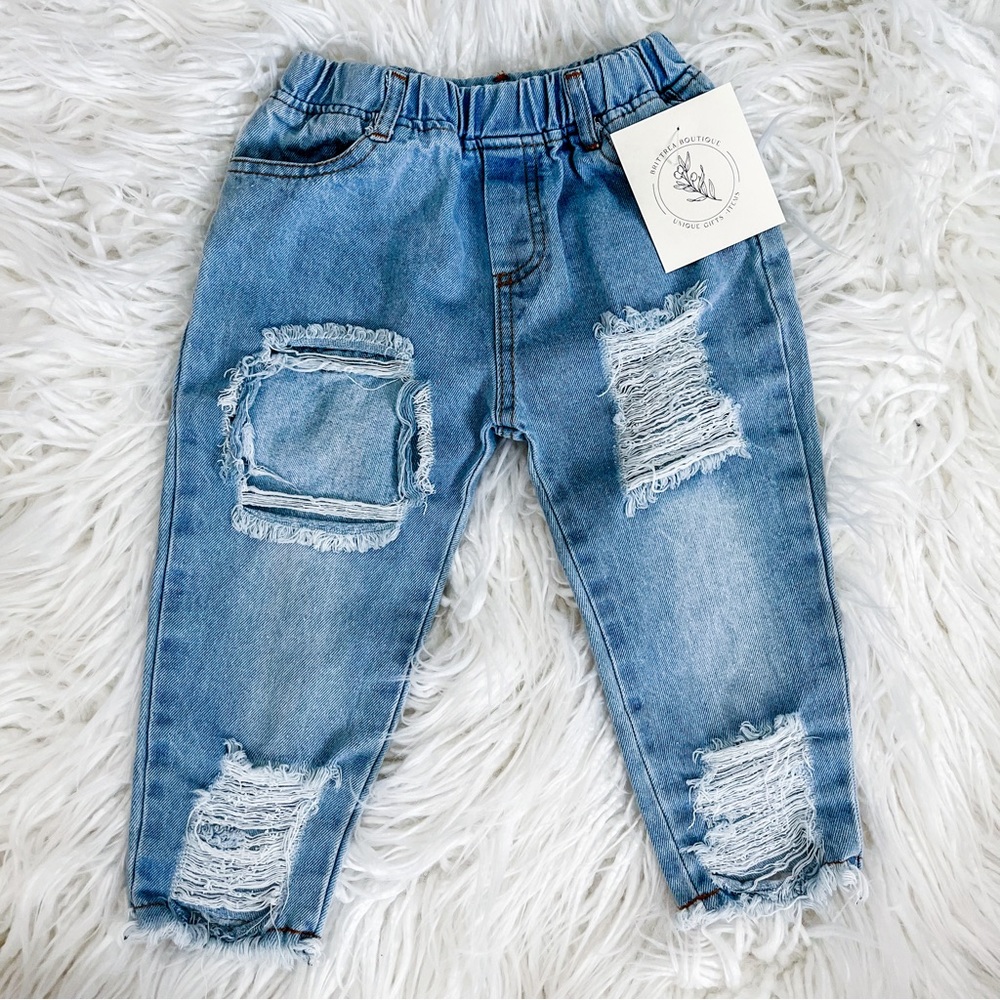 Toddler Distressed Jeans 12-18months